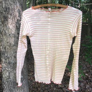 Baserange Pama Long Sleeve Top - Stripe, size M